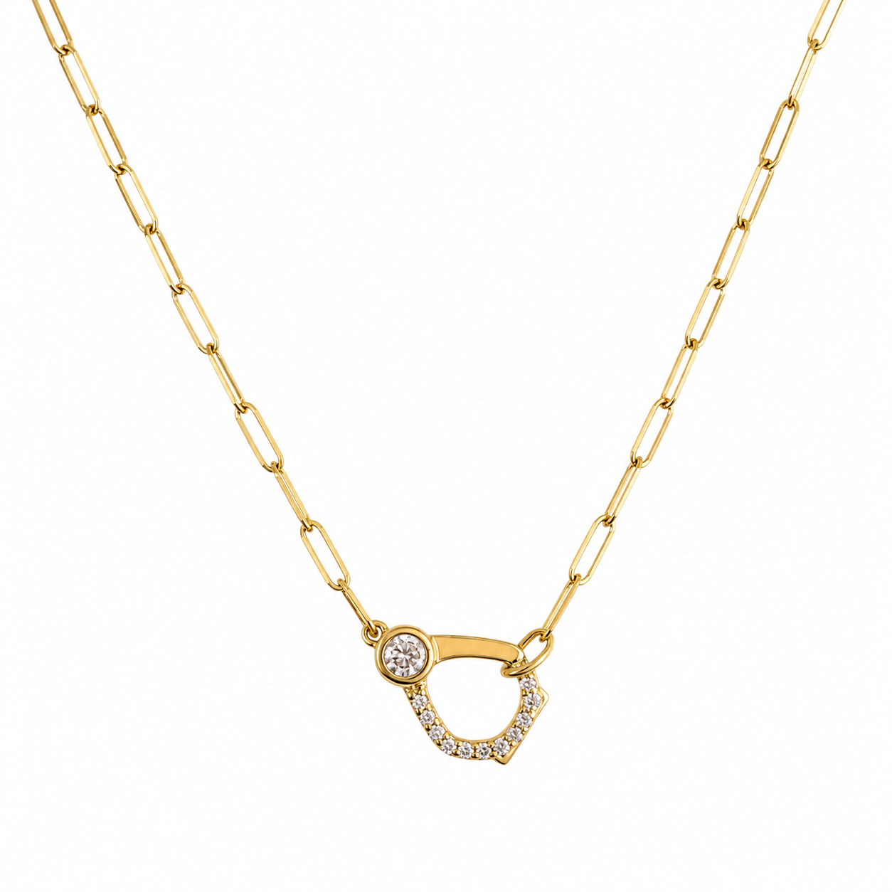 Cadena Tear Bright Gold