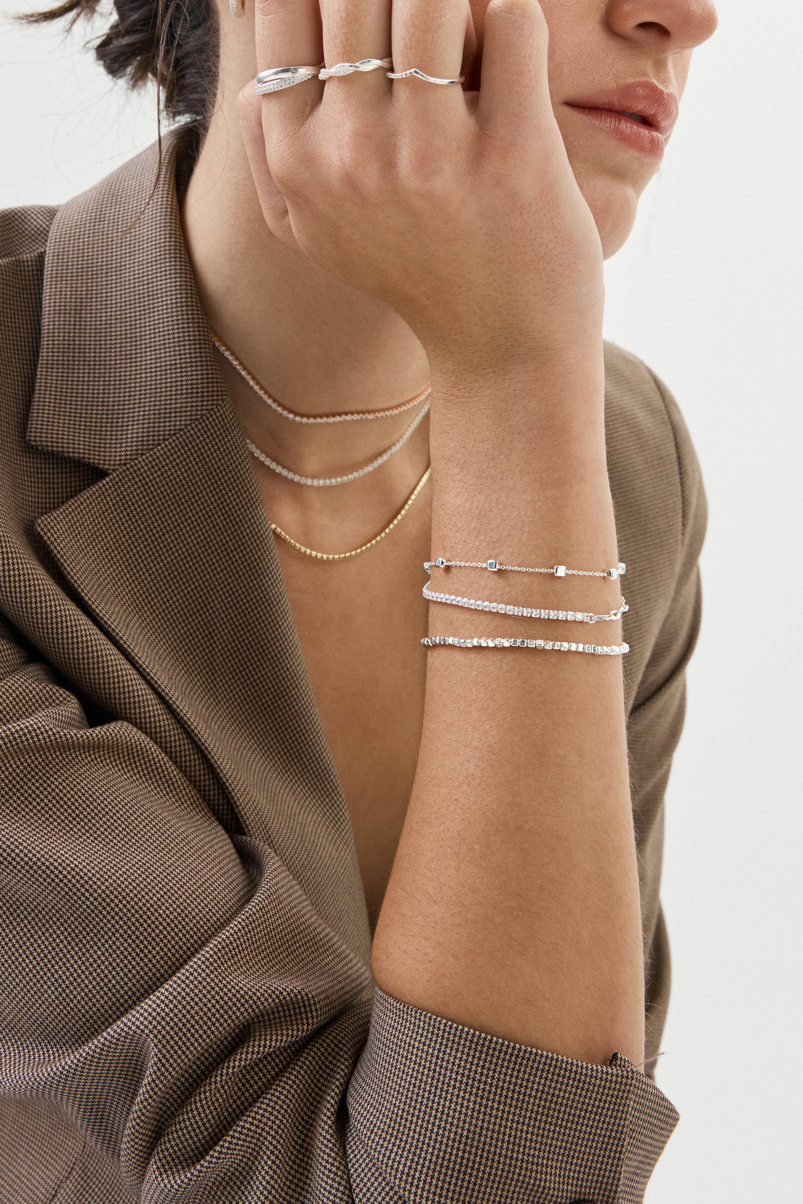 Pulsera Cube Chain