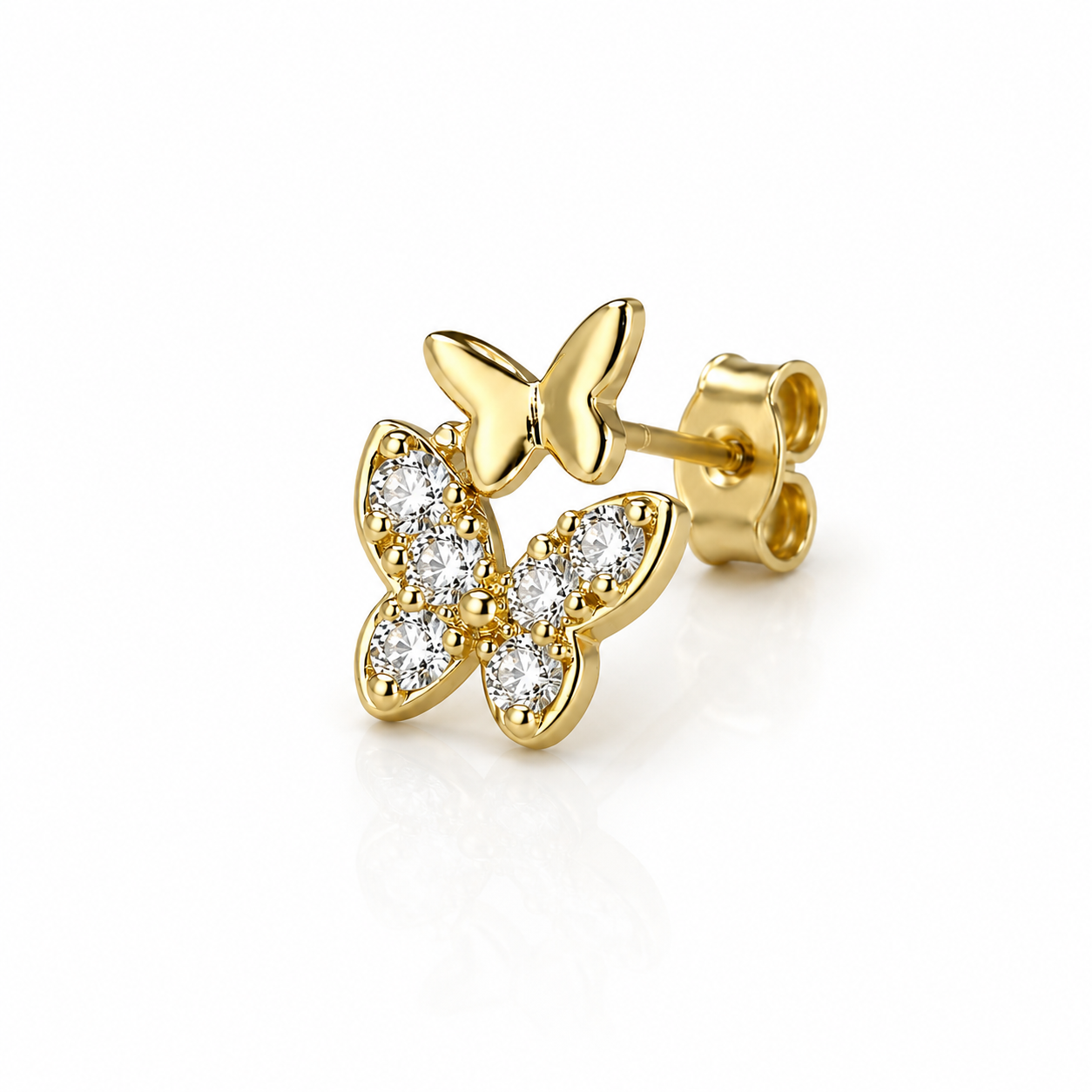 Pasante Butterflies Gold