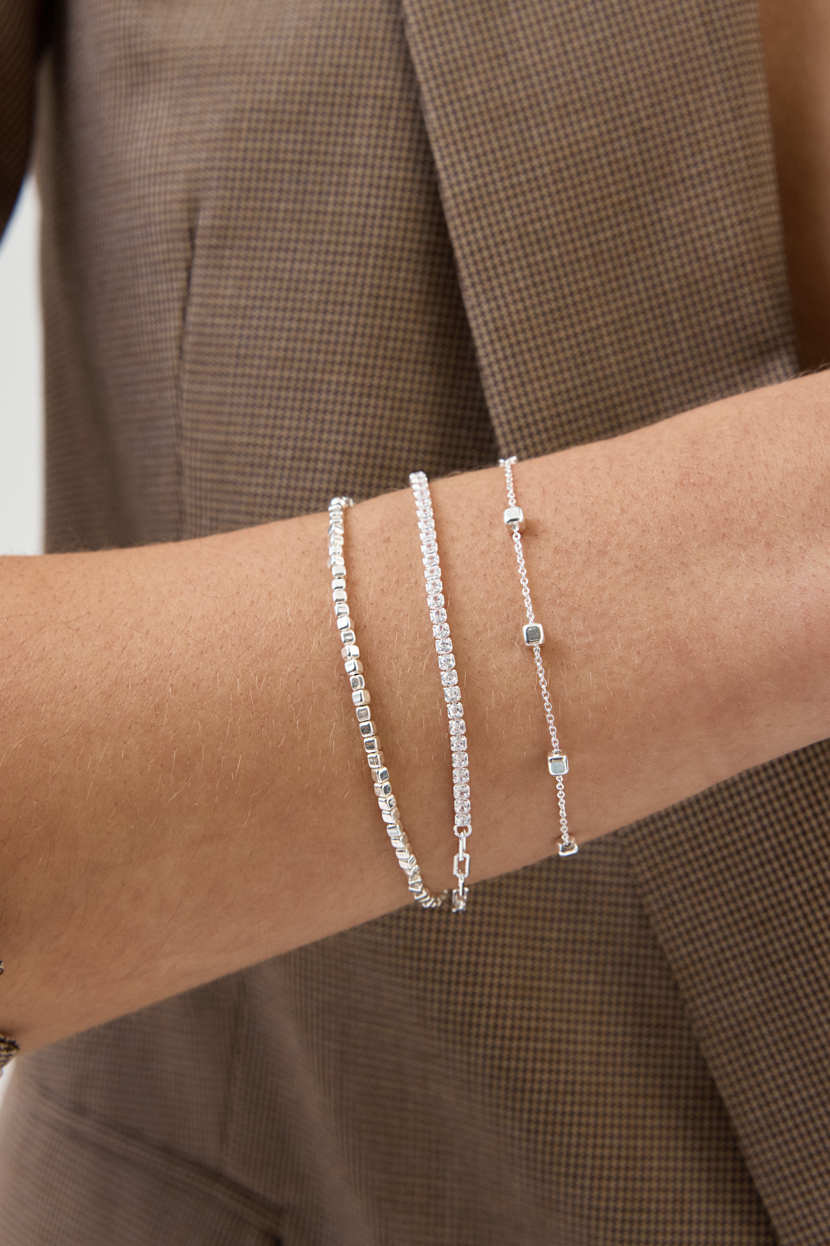 Pulsera Cubic Chain