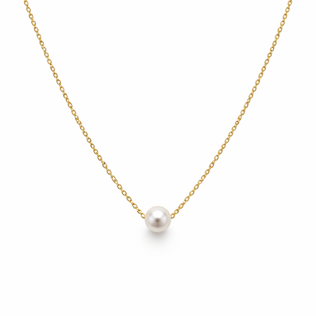 Cadena Perla Gold