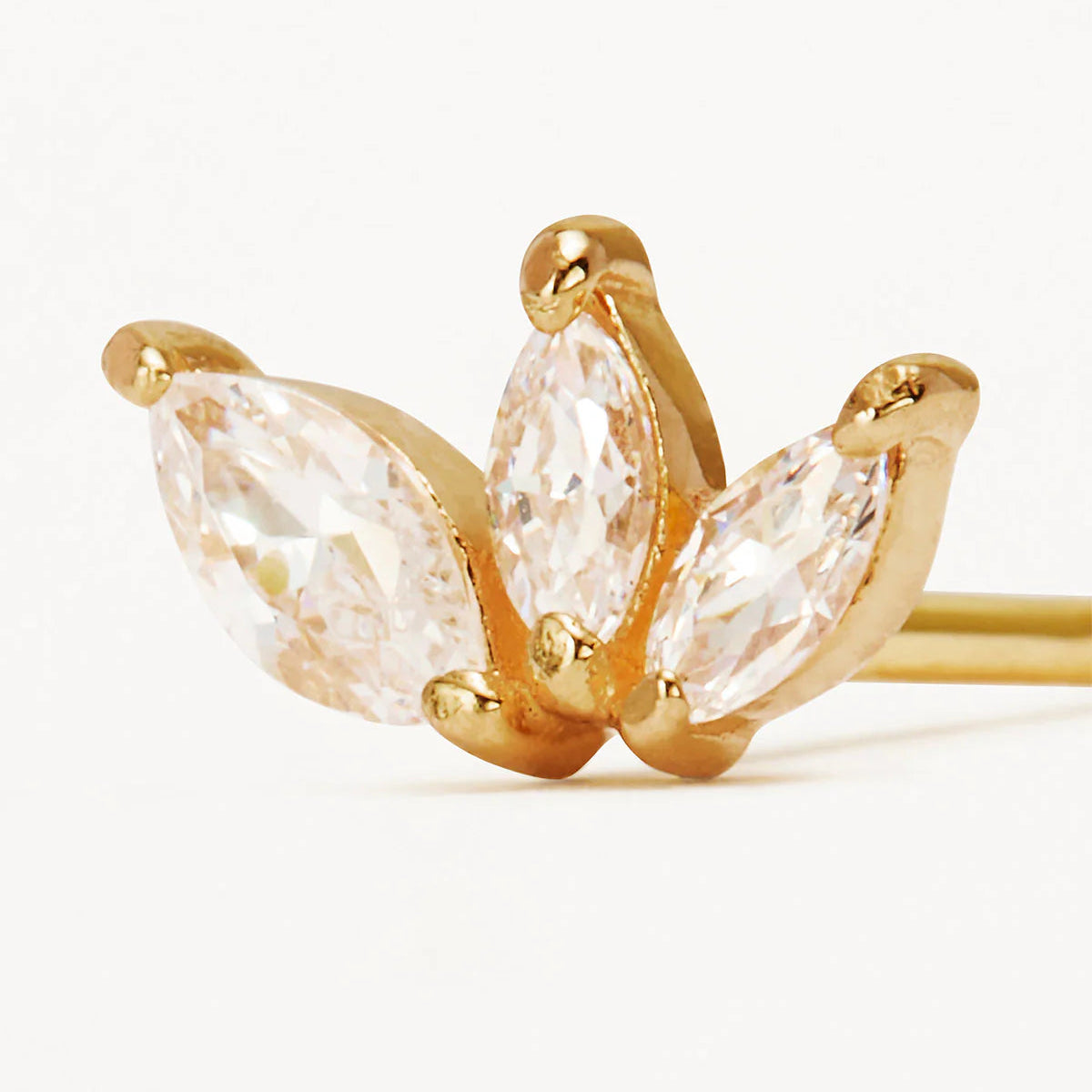 Labret Petals Gold