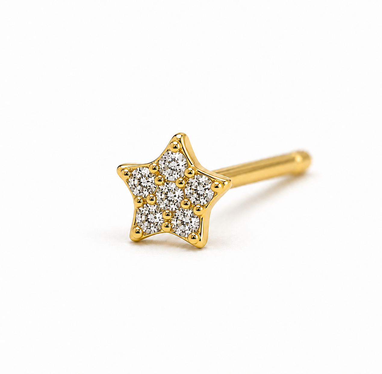 Pasante Baby Shiny Star Gold