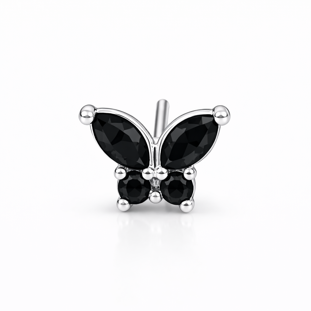 Pasante Black Baby Butterfly