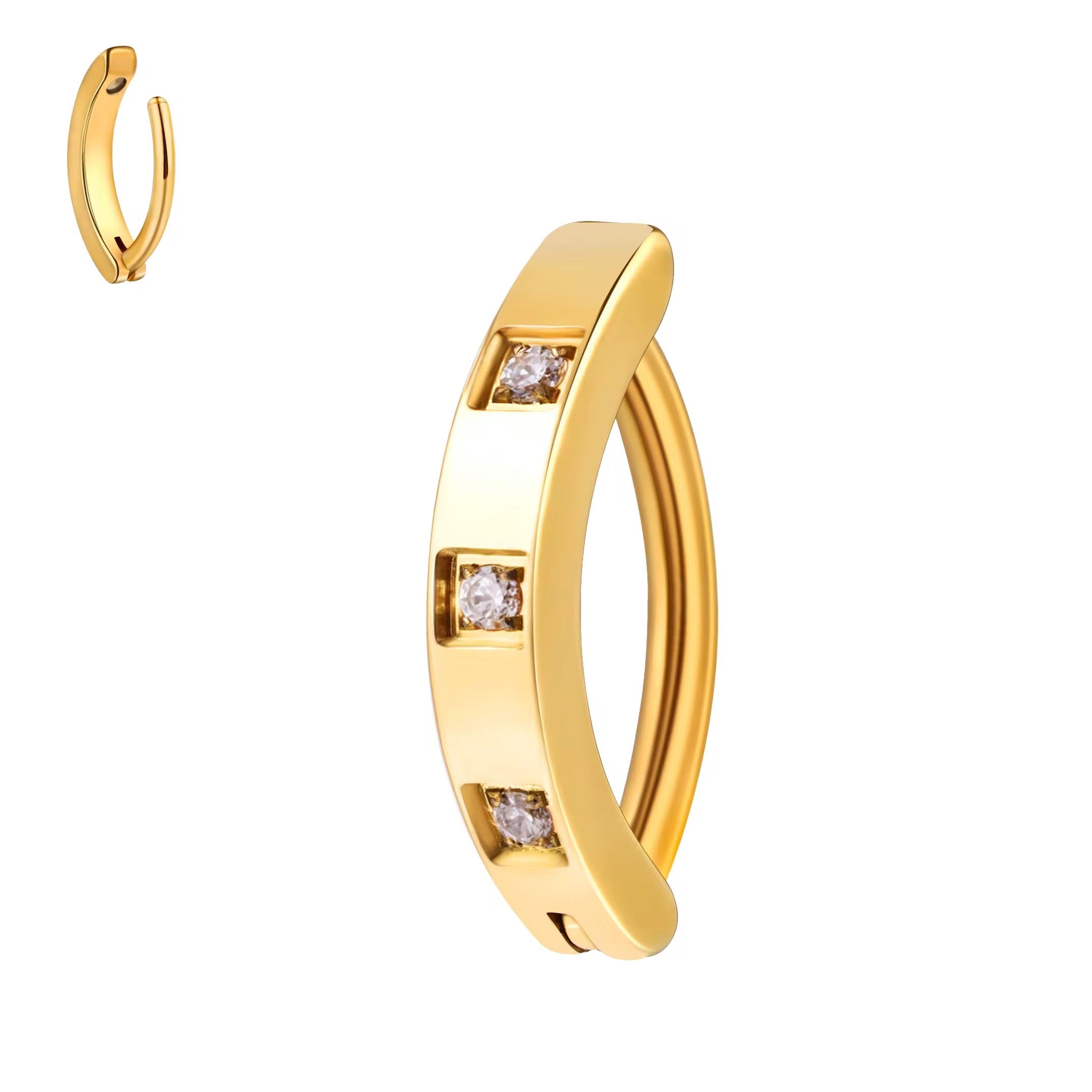 Navel Flat Gold