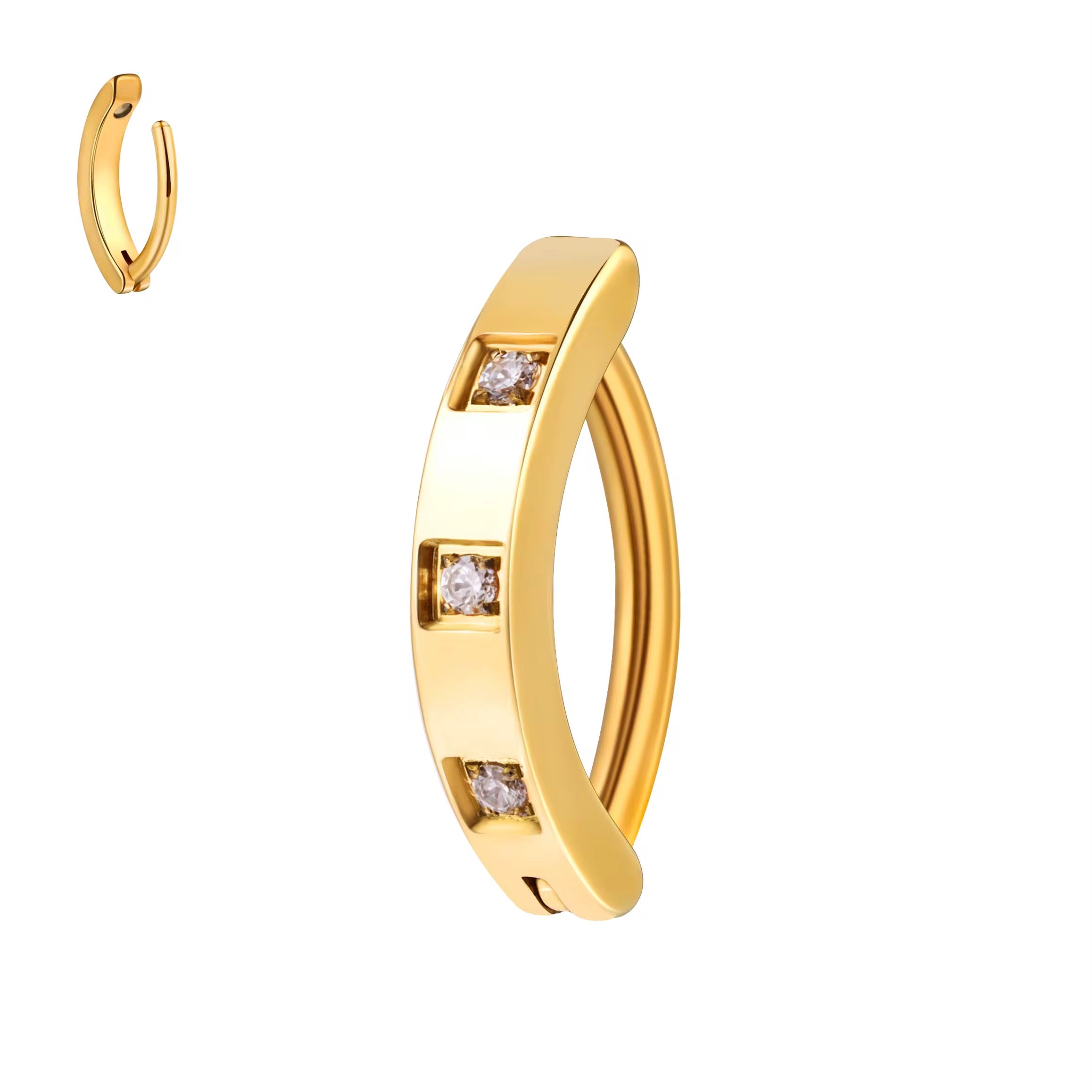 Navel Flat Gold