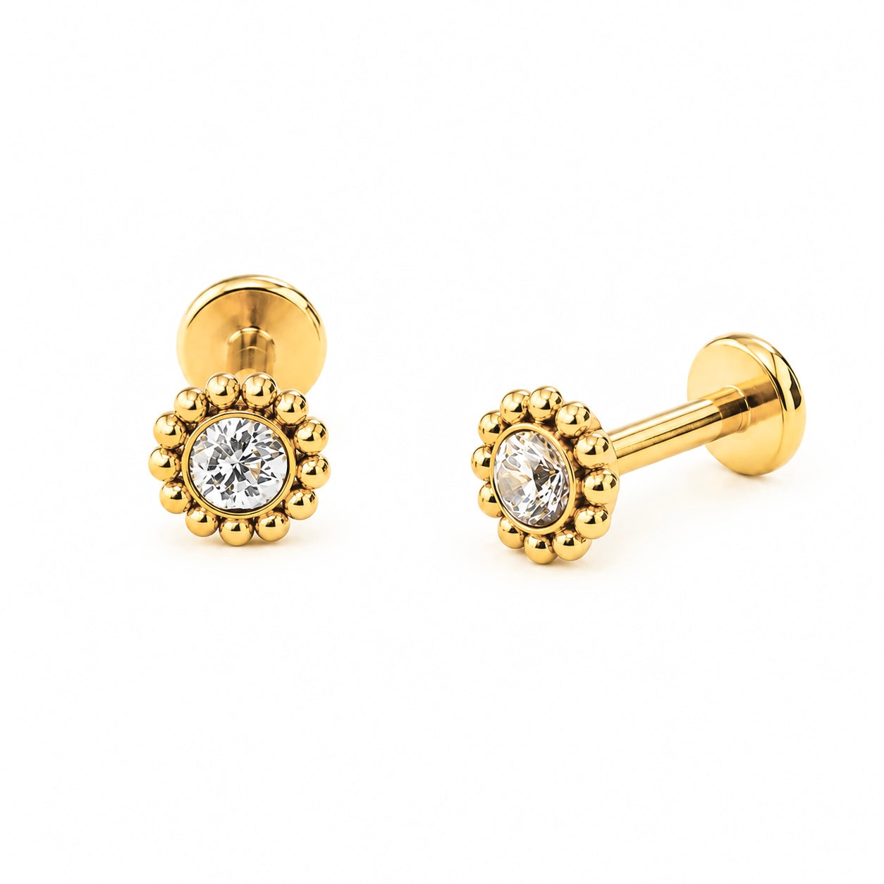 Labret Dalia Spot Gold