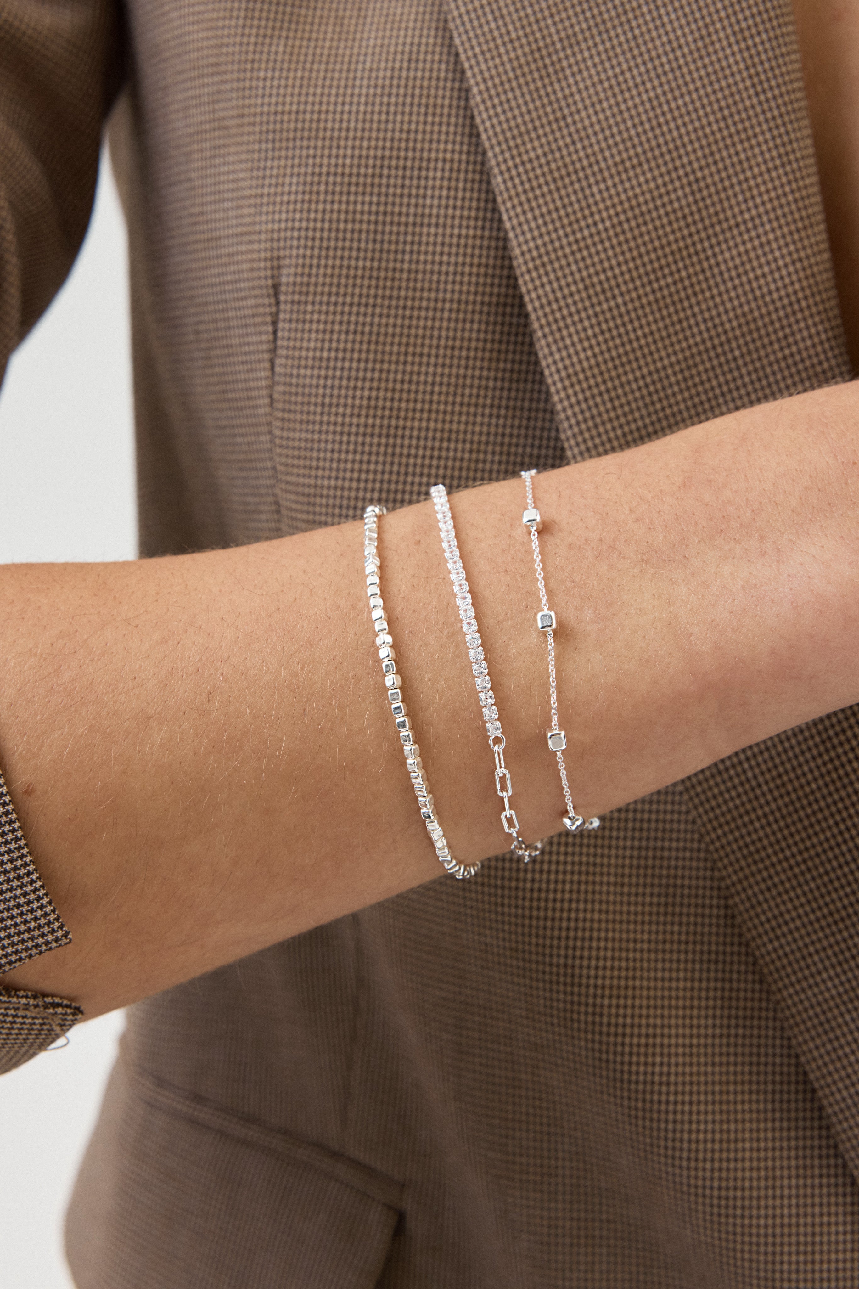 Pulsera Cubic Chain
