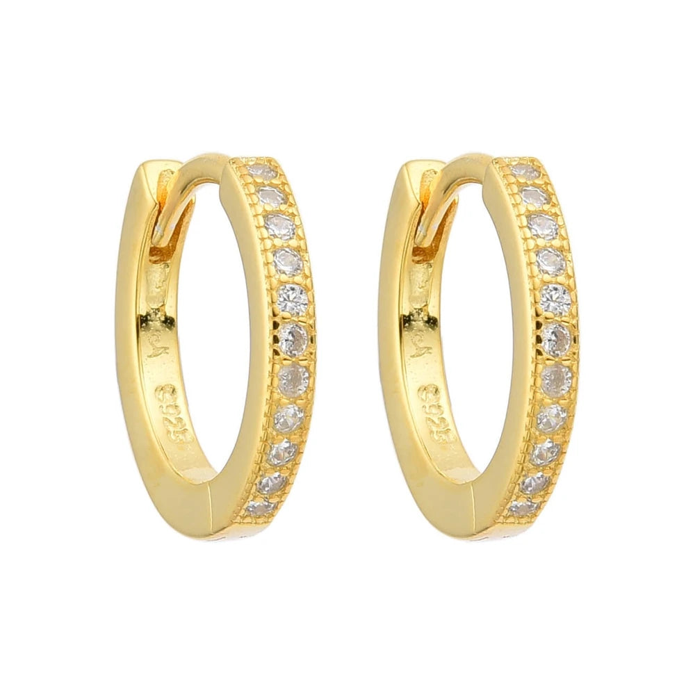 Argollas Thiny Mili Gold (Par)