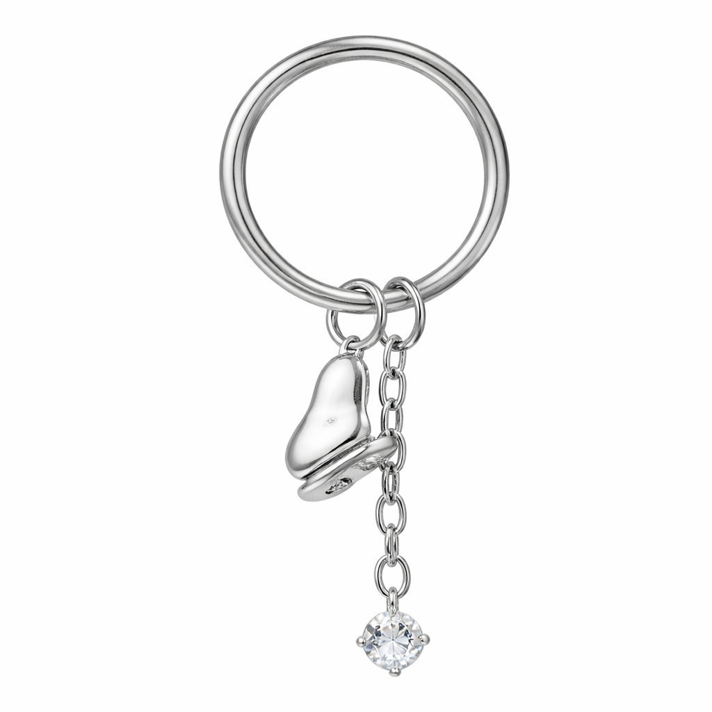 Argolla Clicker Chain Butterfly