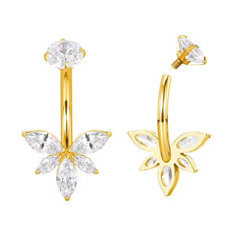 Navel Iris Gold