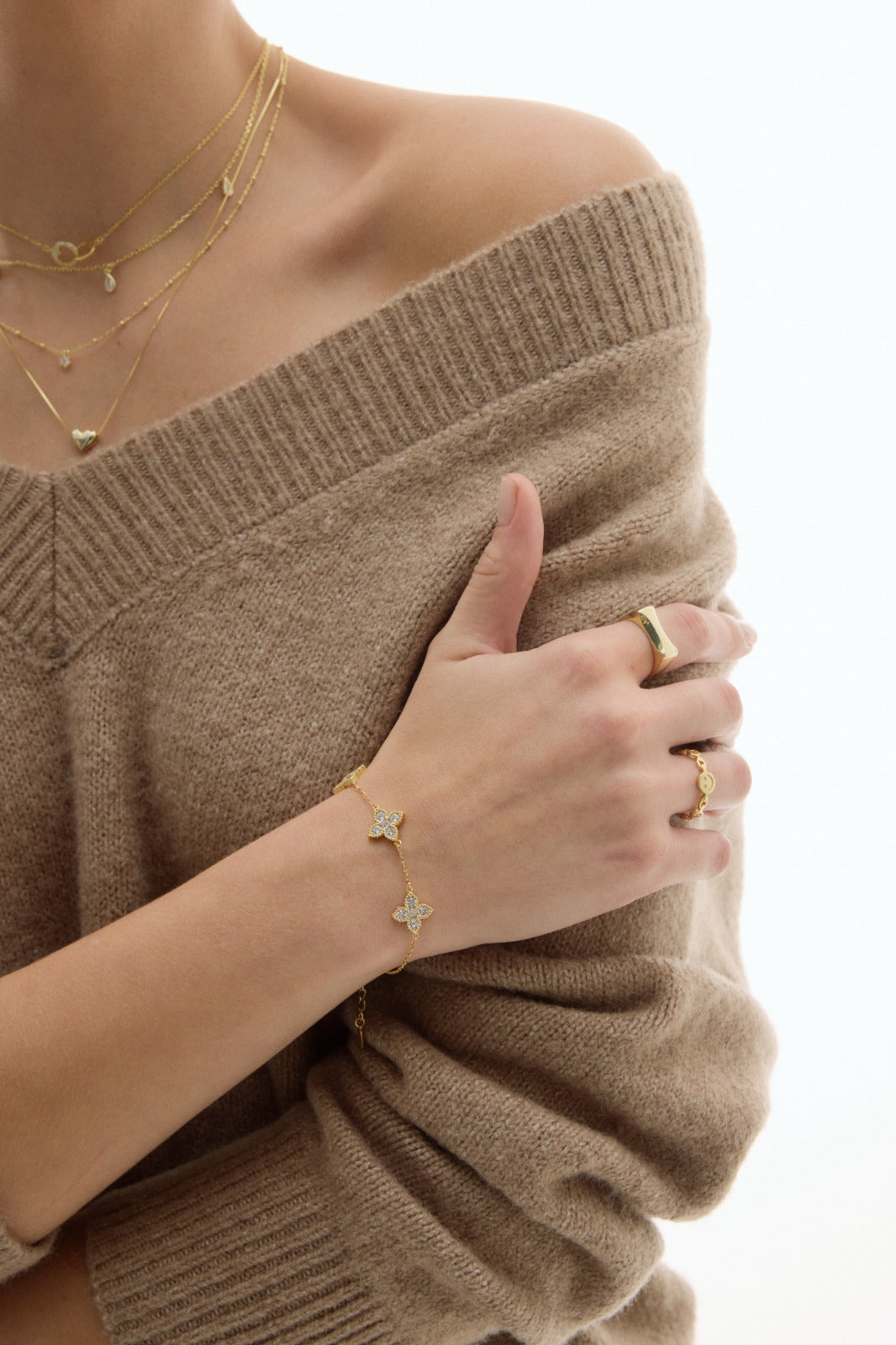Pulsera Florci Cleef Gold