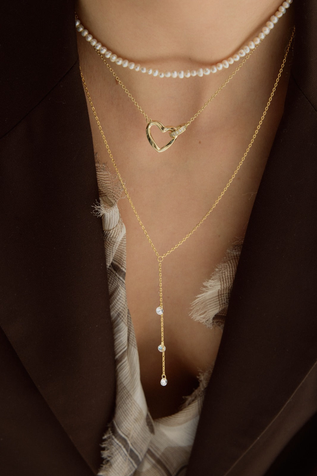 Cadena Heart Ring Gold
