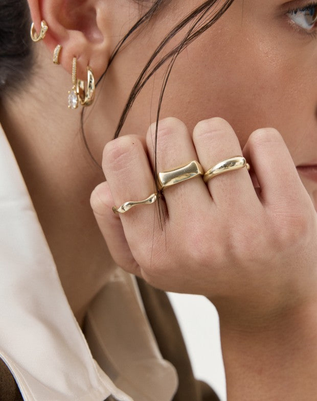 Anillo Brick Gold
