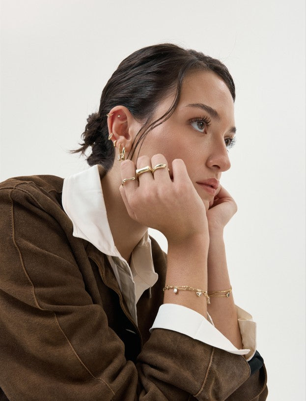 Anillo Brick Gold
