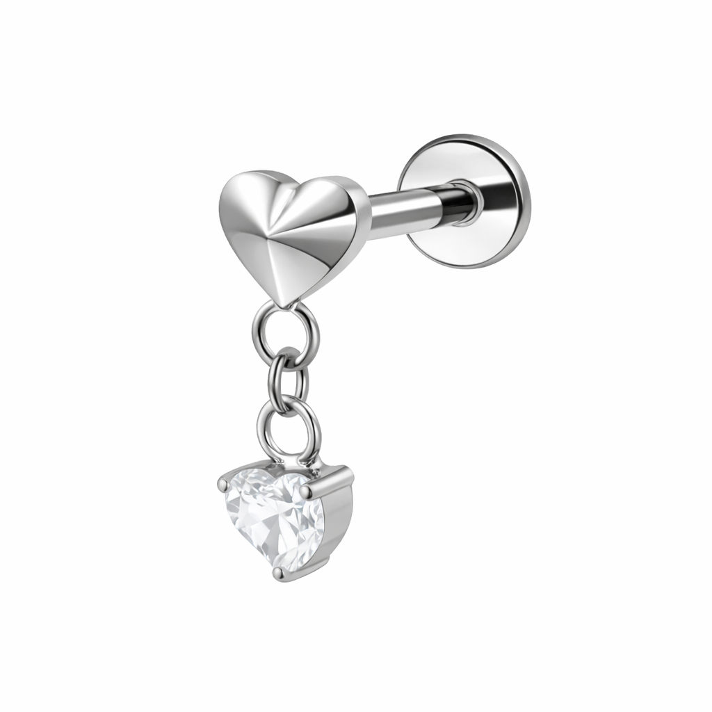 Labret Doble Heart