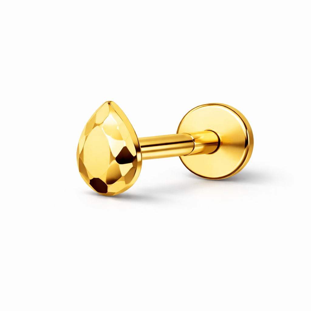 Labret Drip Gold