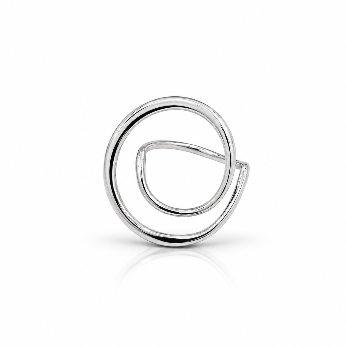 Anillo Flat Espiral