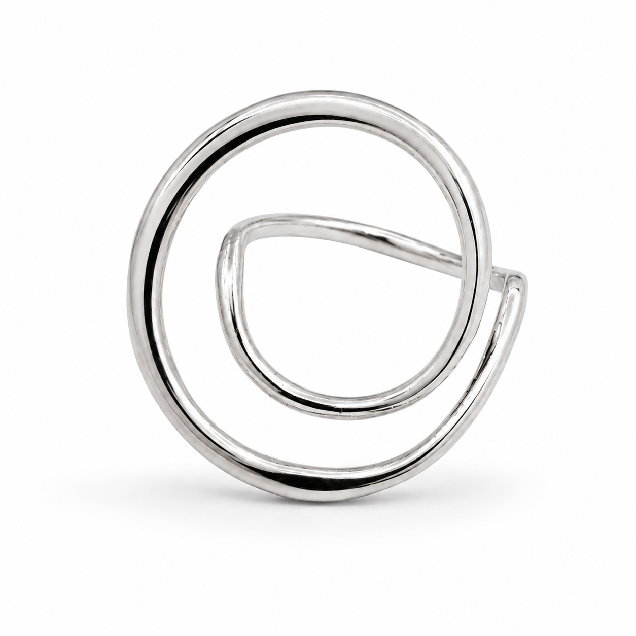 Anillo Flat Espiral