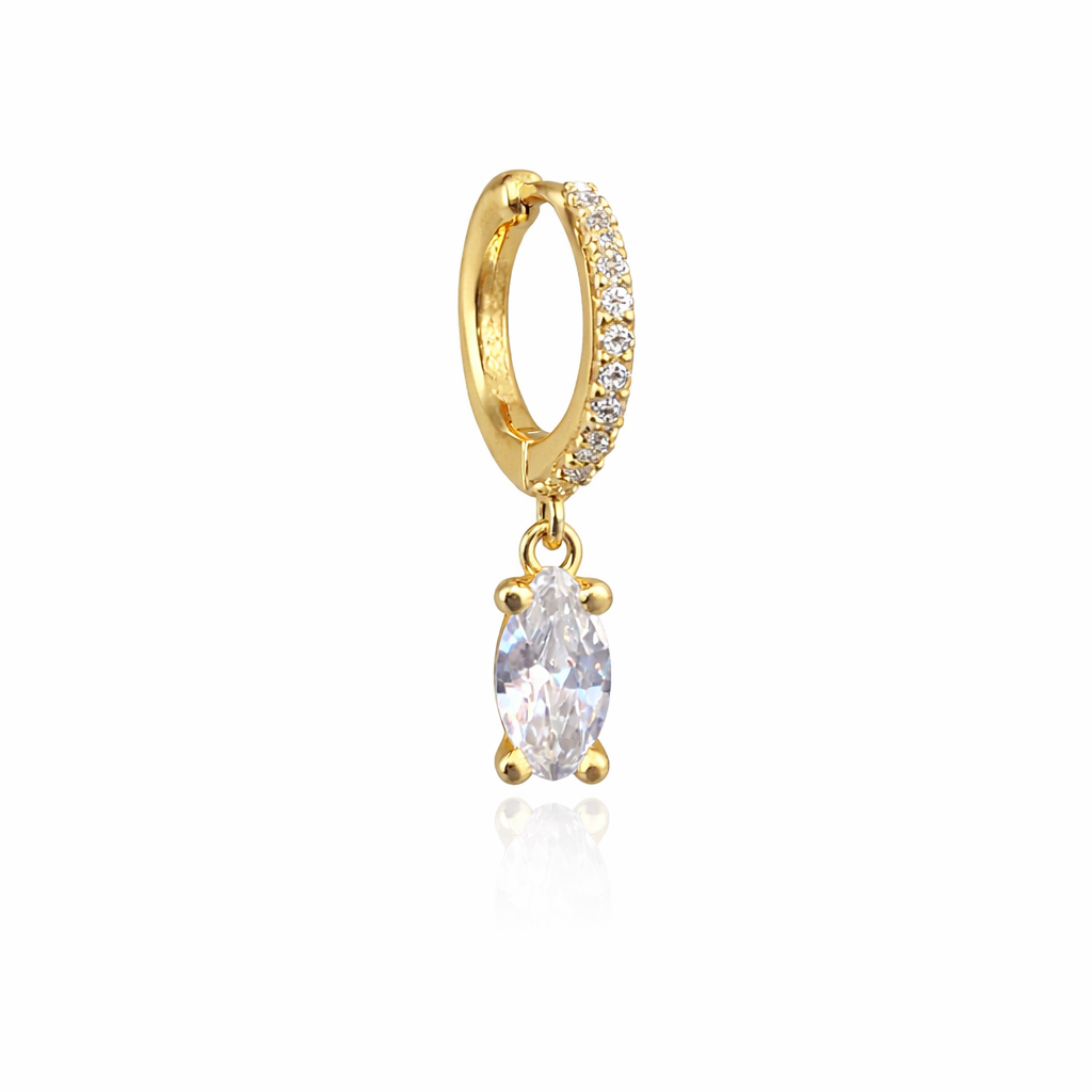 Argolla Shiny Oval Gold