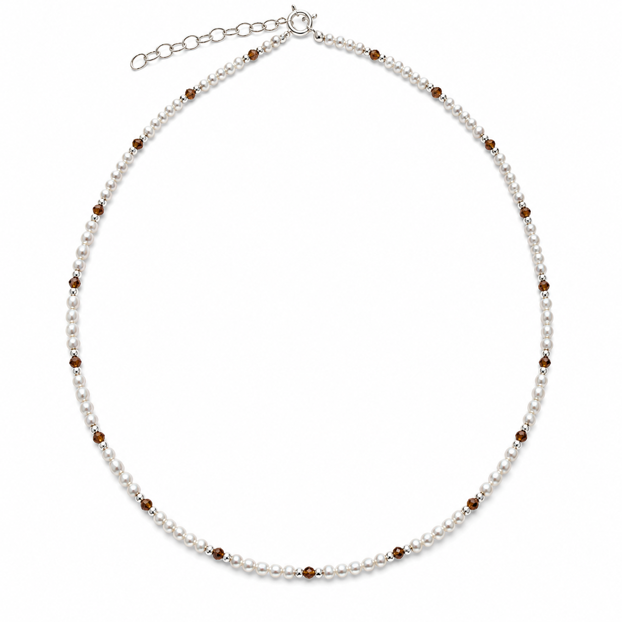 Cadena Amber Pearl