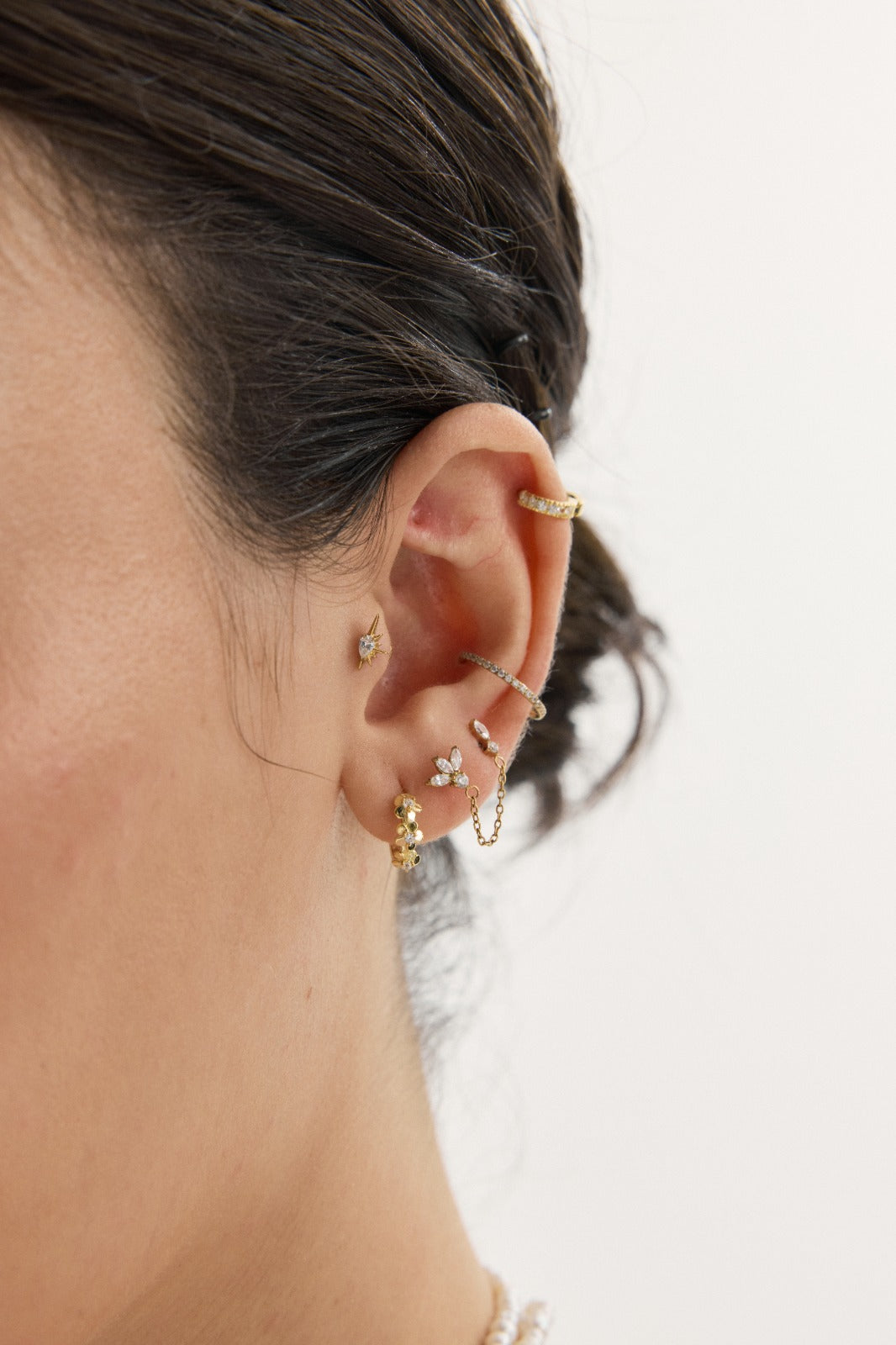 Labret Starlight Gold