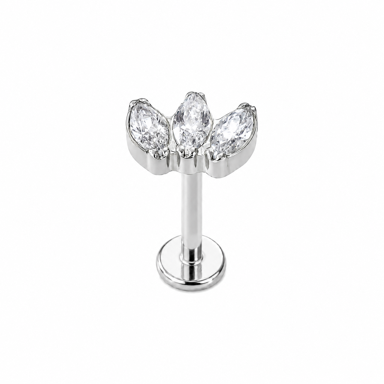 Labret Marquise 3 Puntas
