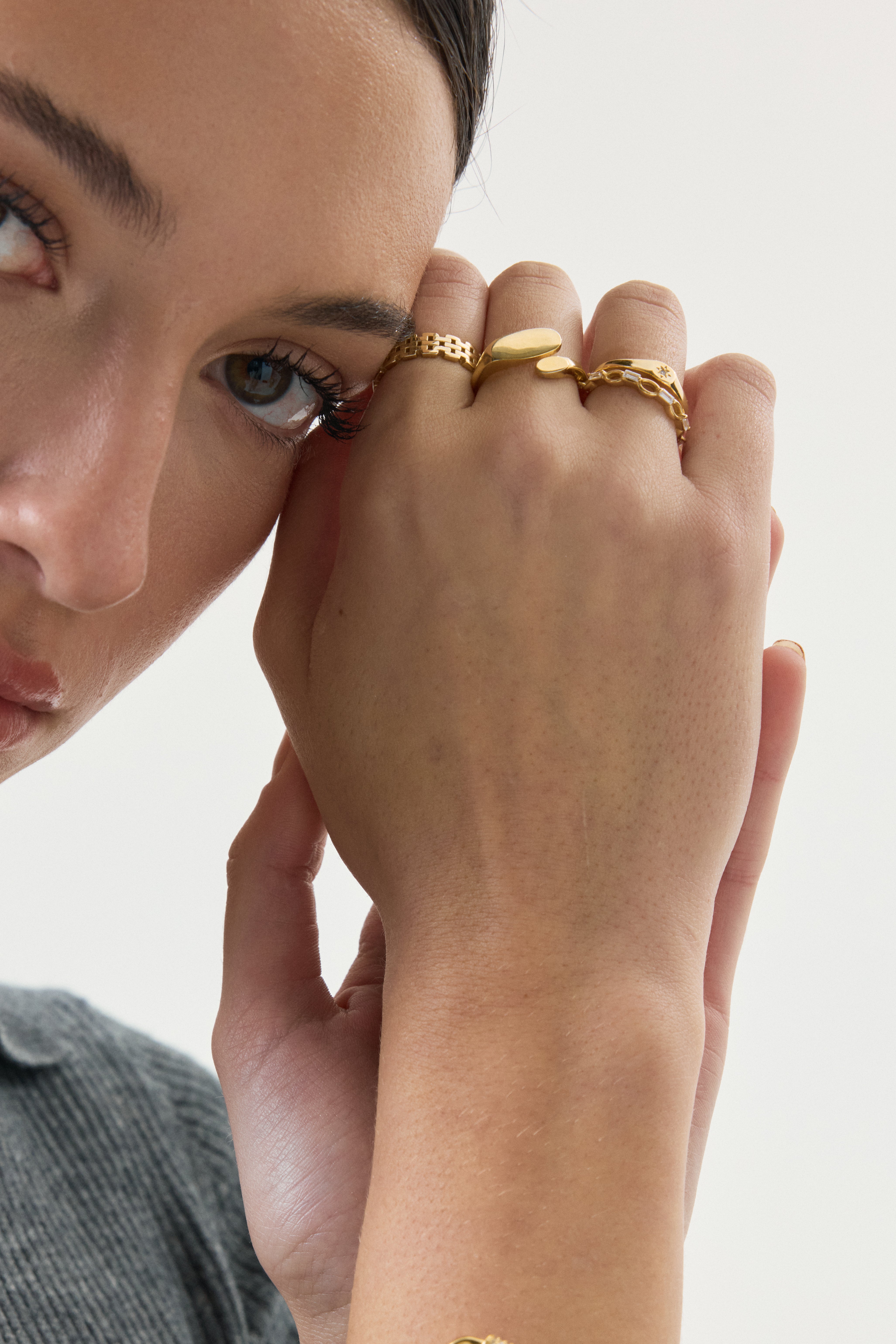 Anillo Seal Regulable Gold