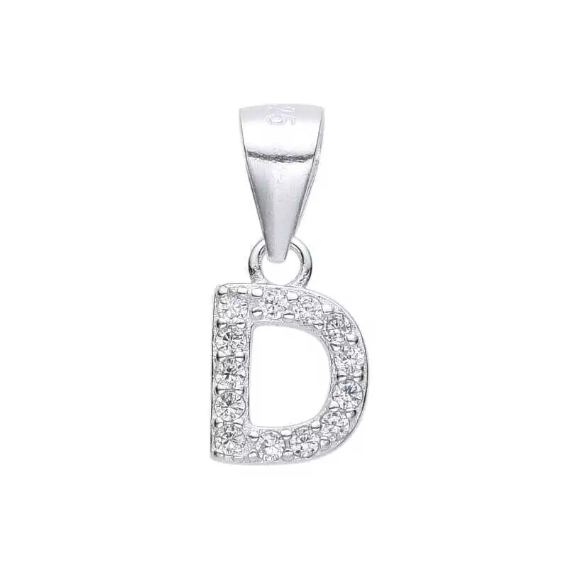 Dije inicial micropave LETRA D