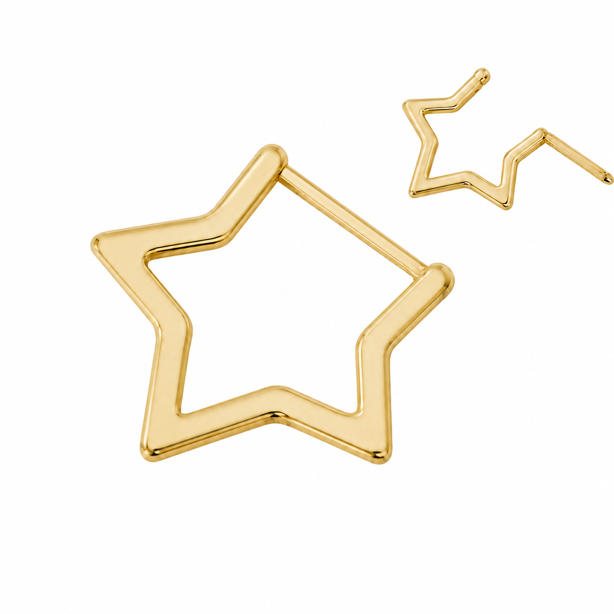Argolla Clicker Star Gold