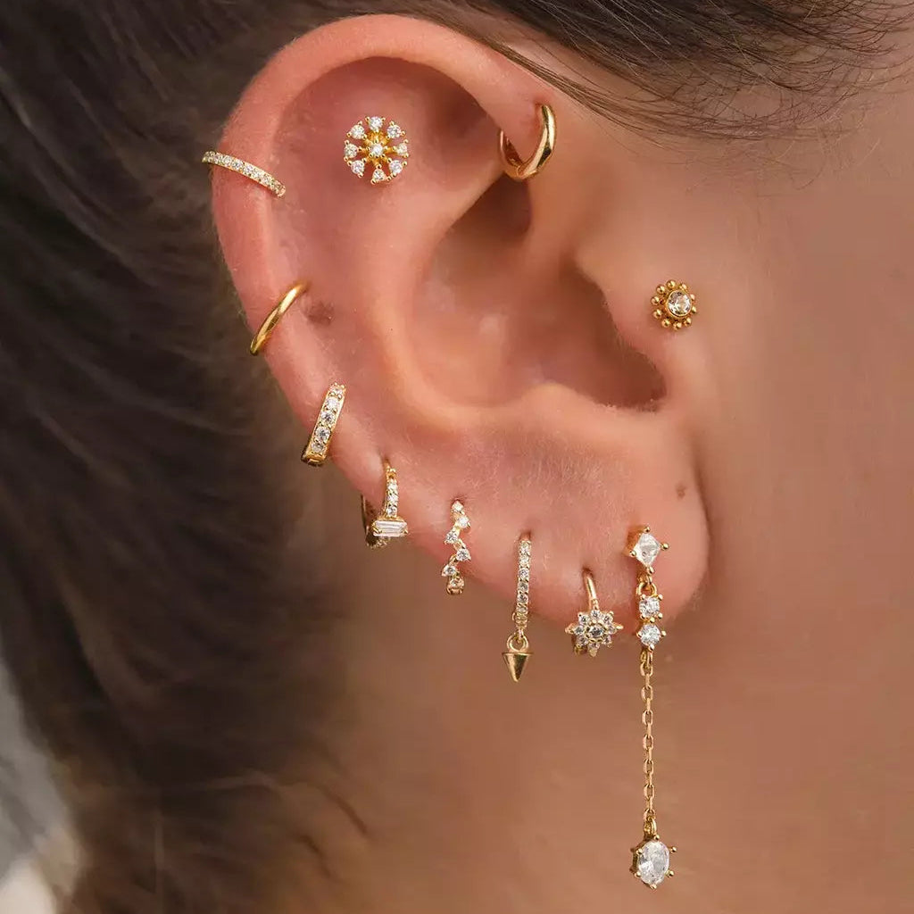 Labret Dalia Spot Gold