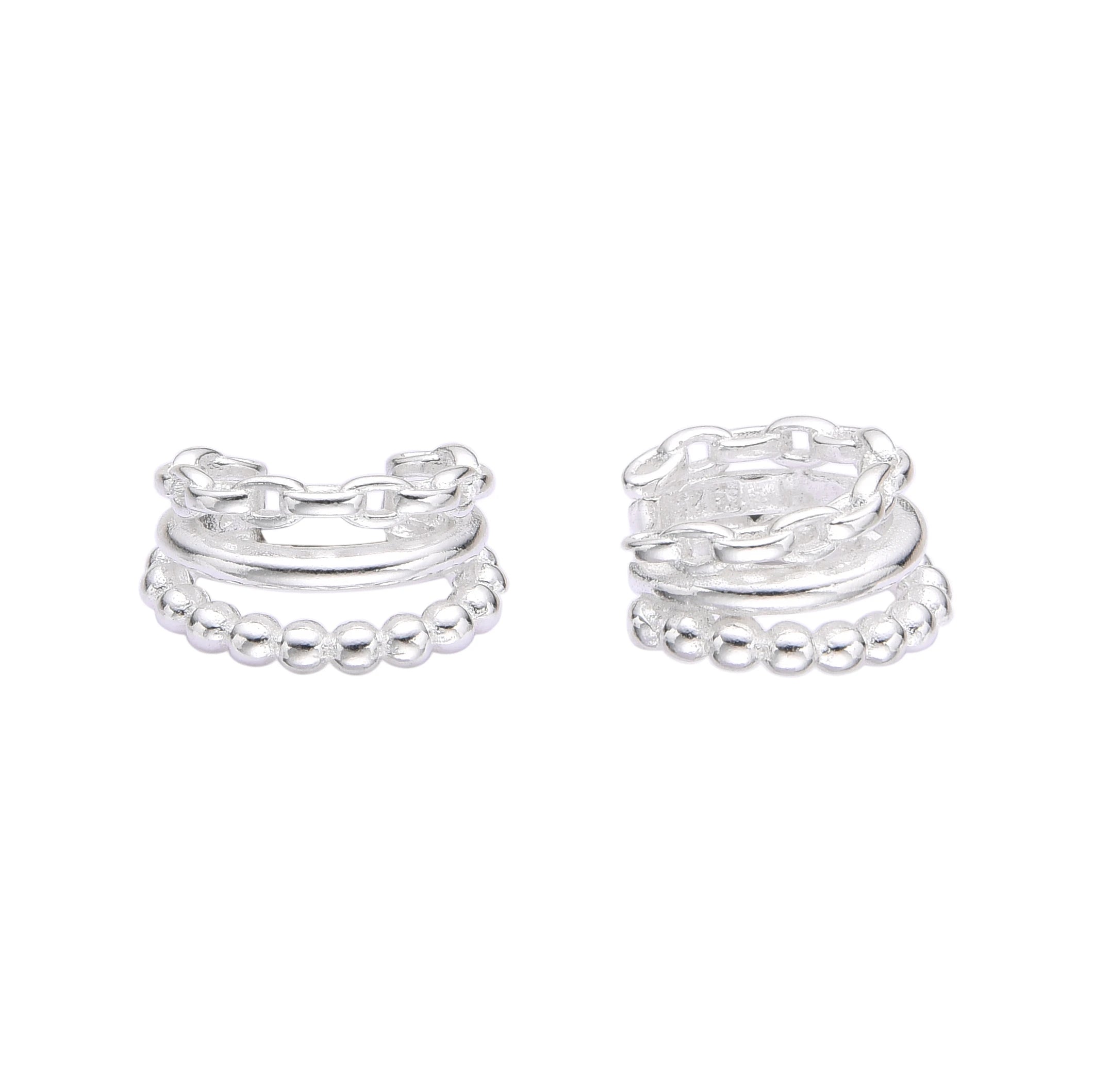 Earcuff Chain Dots