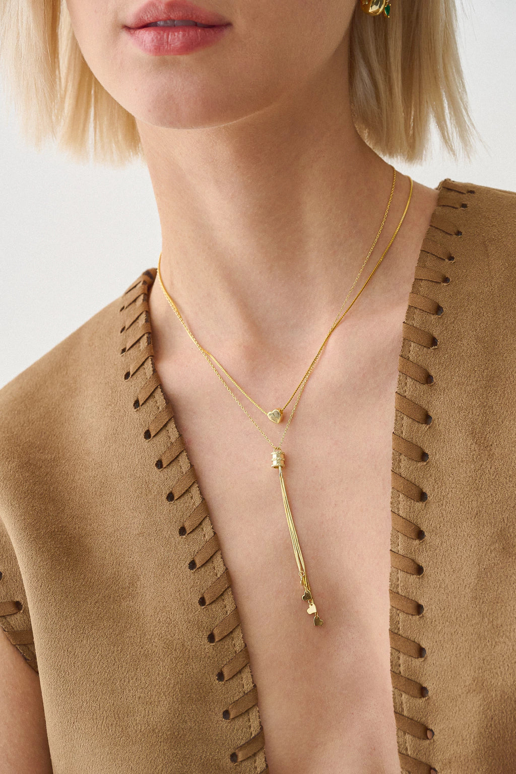 Cadena Heart Gold