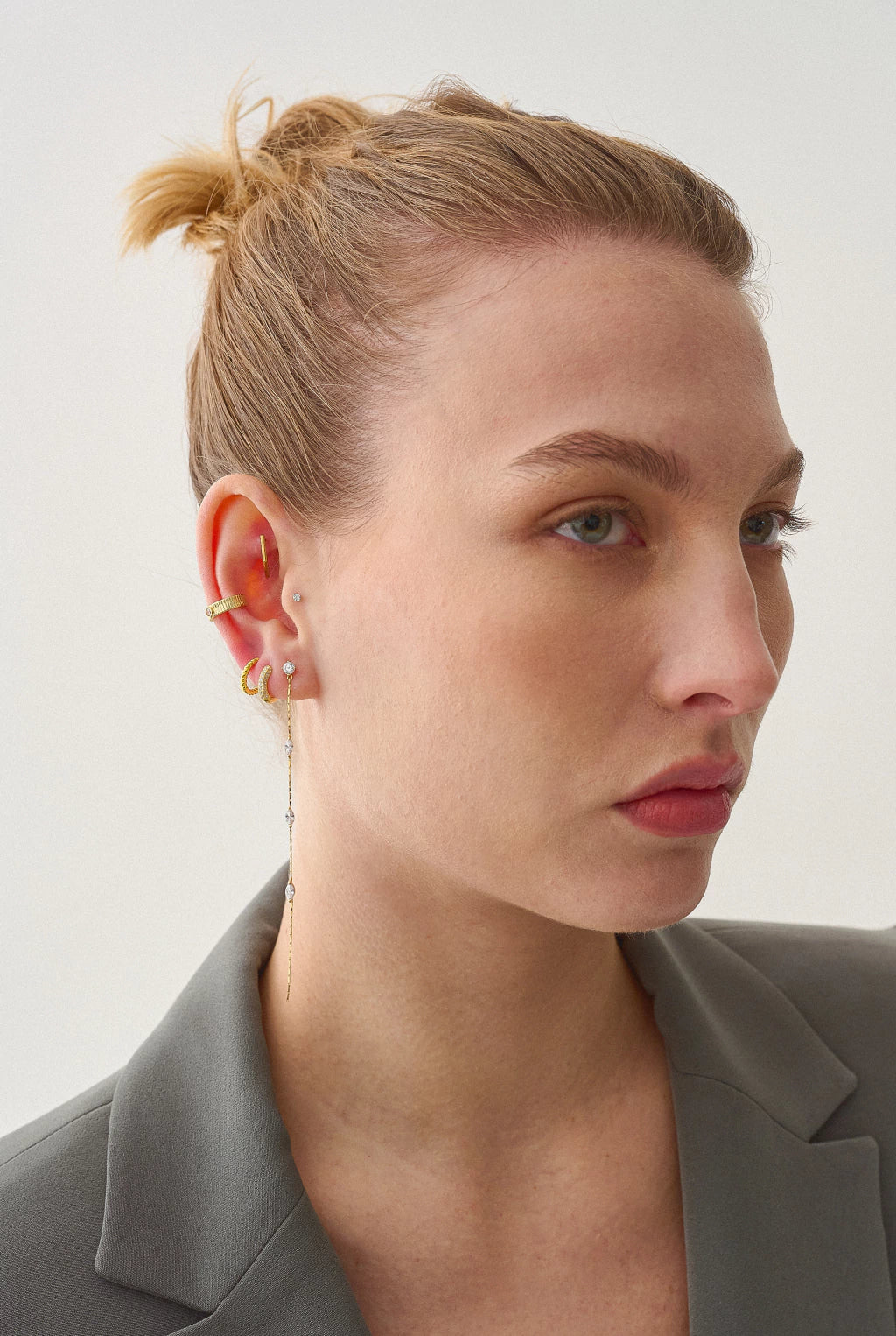 Argolla Flat 10mm Gold (unidad)