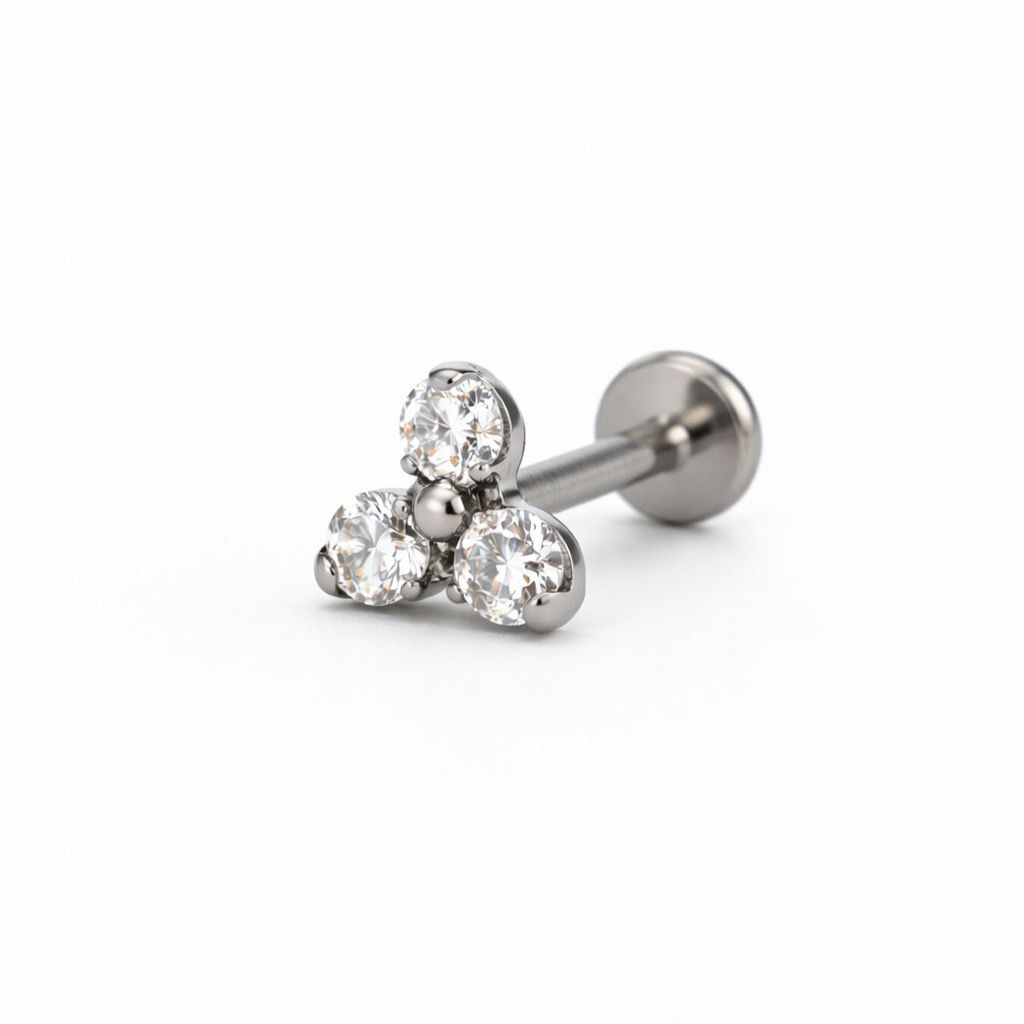 Labret Maxi Triple Zircon