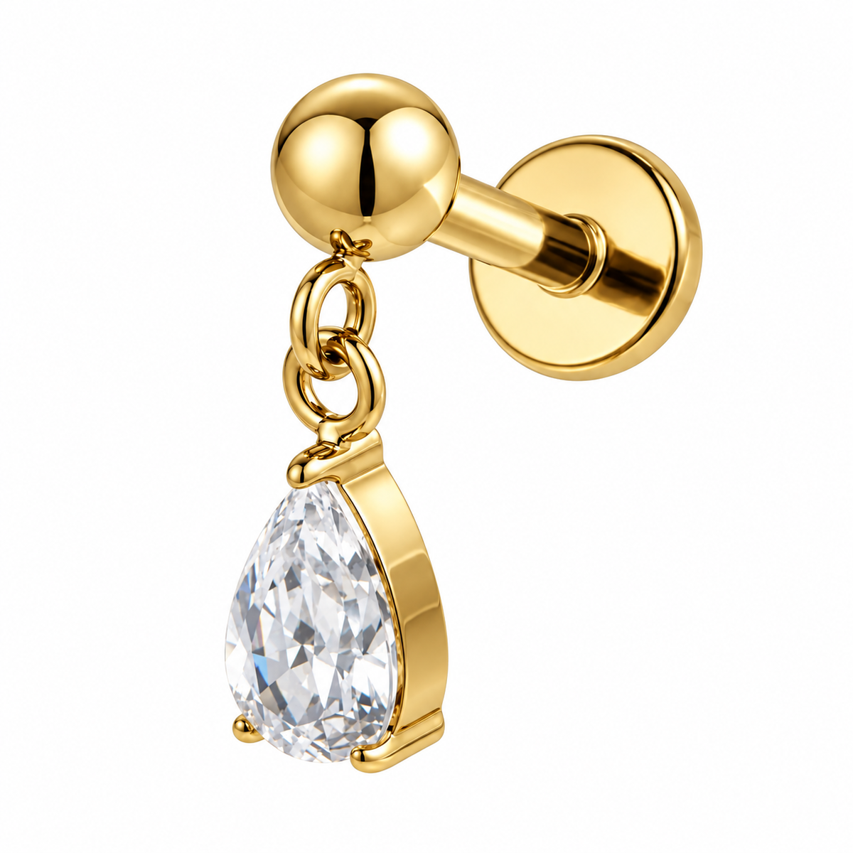 Labret Isa Spot Gold